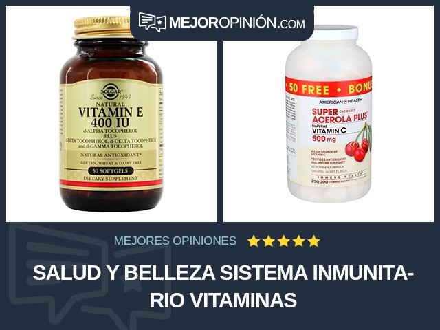 Salud y belleza Sistema inmunitario Vitaminas