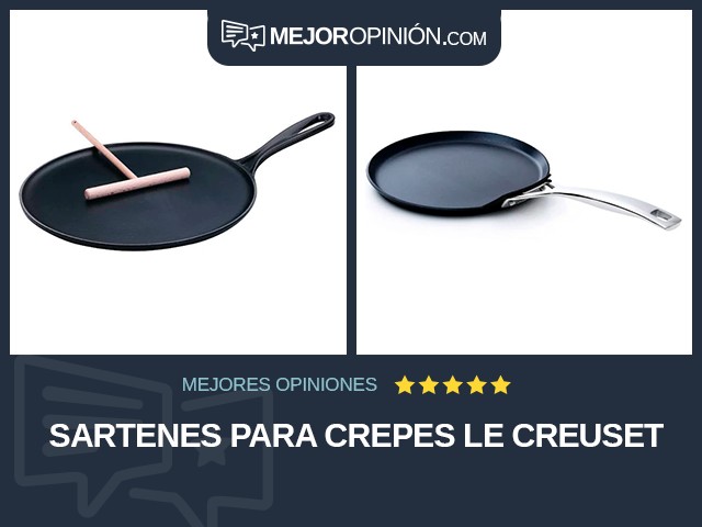 Sartenes para crepes Le Creuset