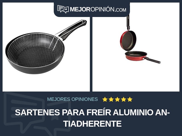 Sartenes para freír Aluminio Antiadherente