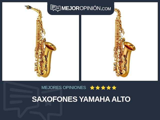 Saxofones Yamaha Alto