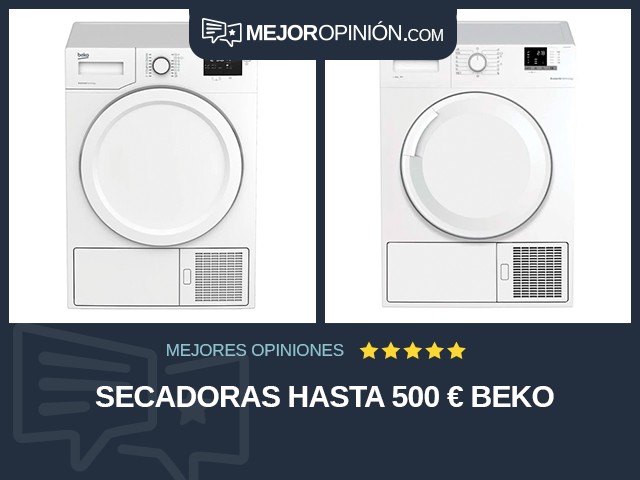Secadoras Hasta 500 € Beko