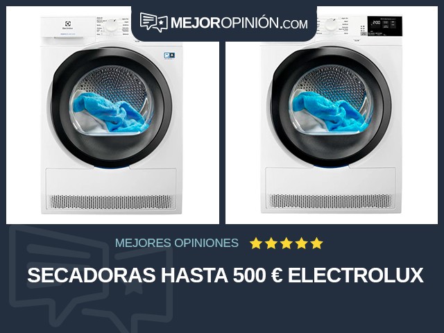 Secadoras Hasta 500 € Electrolux