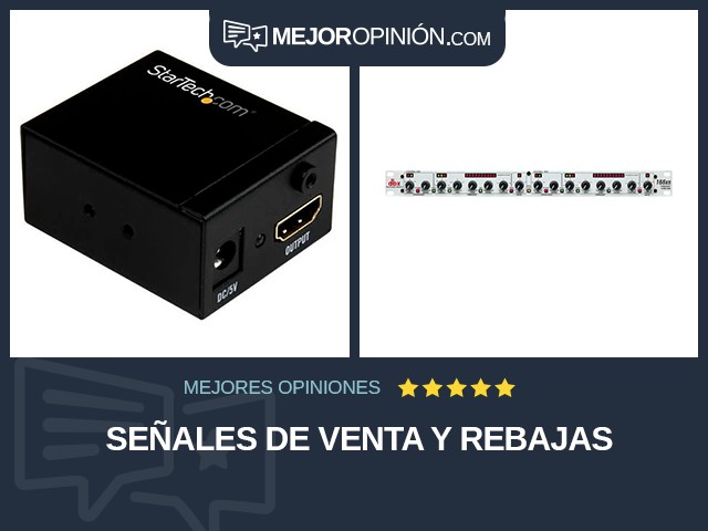 Señales de venta y rebajas