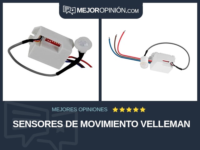 Sensores de movimiento Velleman