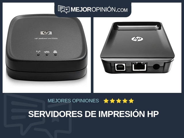 Servidores de impresión HP