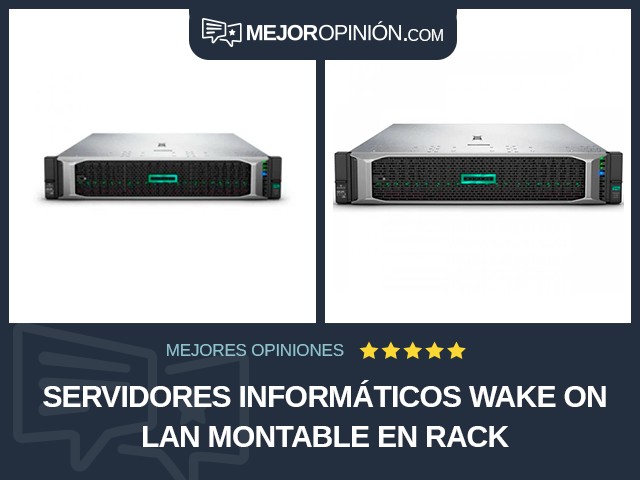 Servidores informáticos Wake On LAN Montable en rack