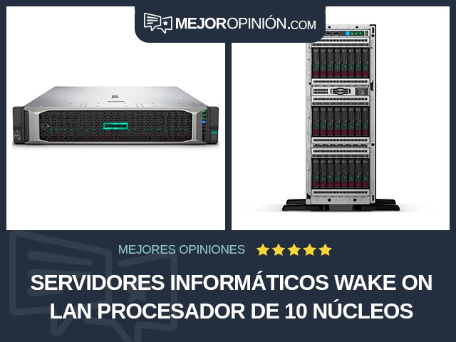 Servidores informáticos Wake On LAN Procesador de 10 núcleos