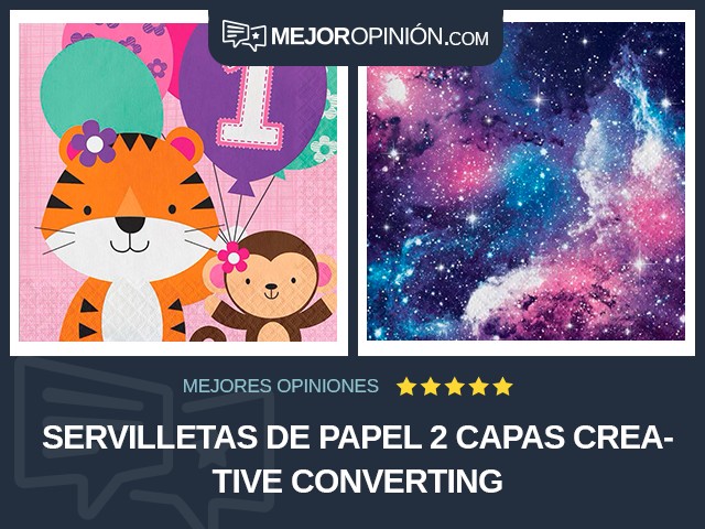 Servilletas de papel 2 capas Creative Converting