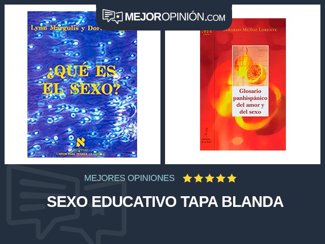 Sexo Educativo Tapa blanda