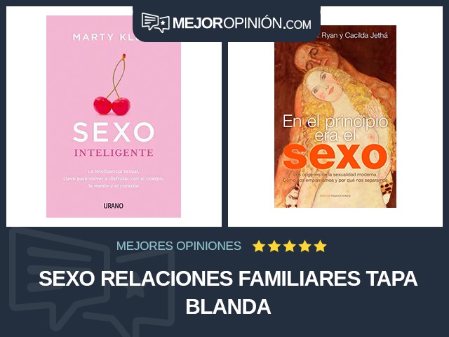 Sexo Relaciones familiares Tapa blanda