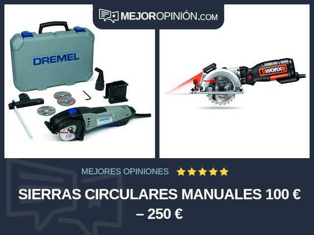 Sierras circulares manuales 100 € – 250 €