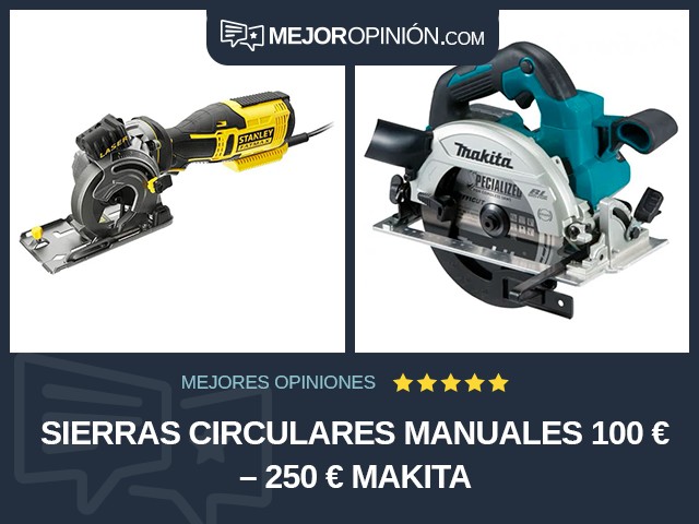 Sierras circulares manuales 100 € – 250 € Makita
