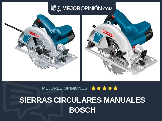 Sierras circulares manuales Bosch