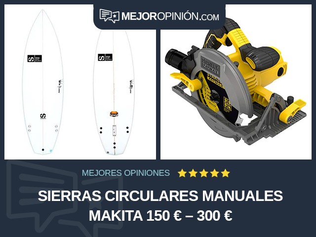 Sierras circulares manuales Makita 150 € – 300 €