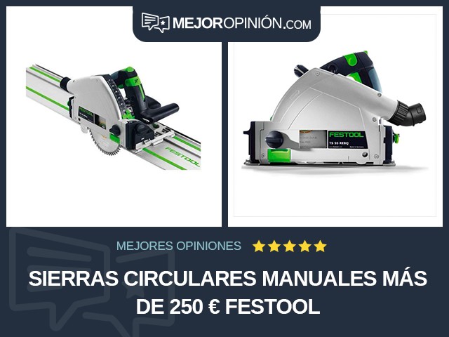 Sierras circulares manuales Más de 250 € Festool