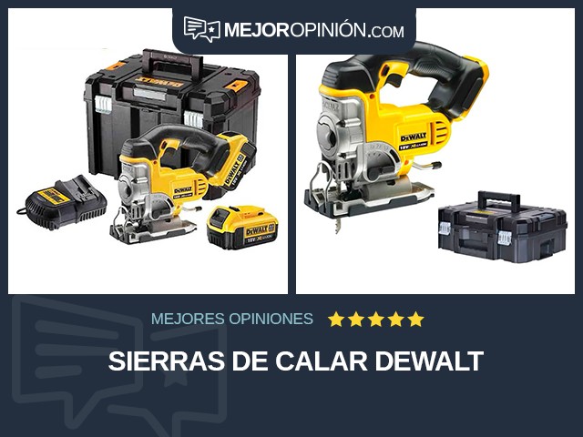 Sierras de calar DEWALT