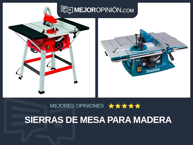 Sierras de mesa Para madera