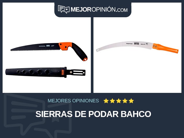 Sierras de podar Bahco