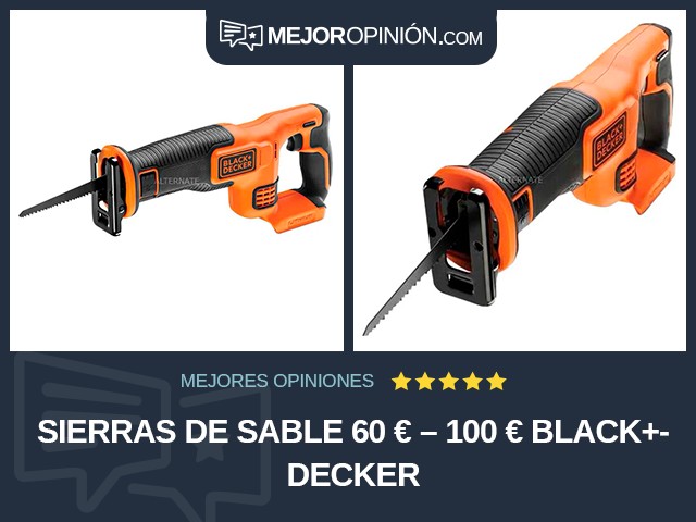 Sierras de sable 60 € – 100 € BLACK+DECKER