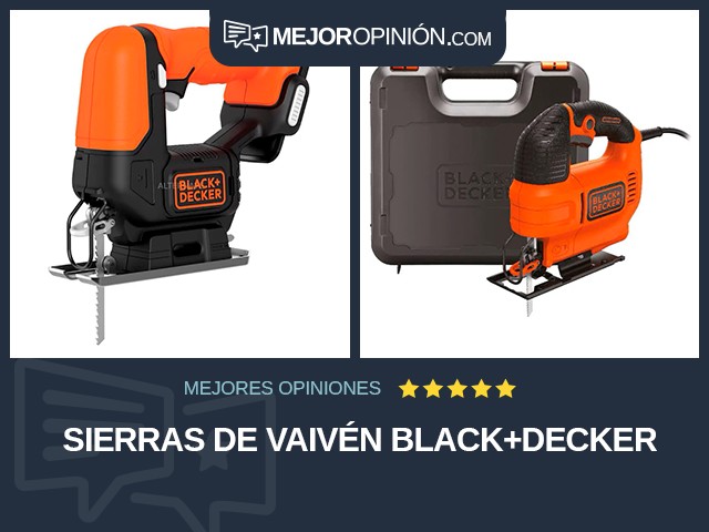 Sierras de vaivén BLACK+DECKER