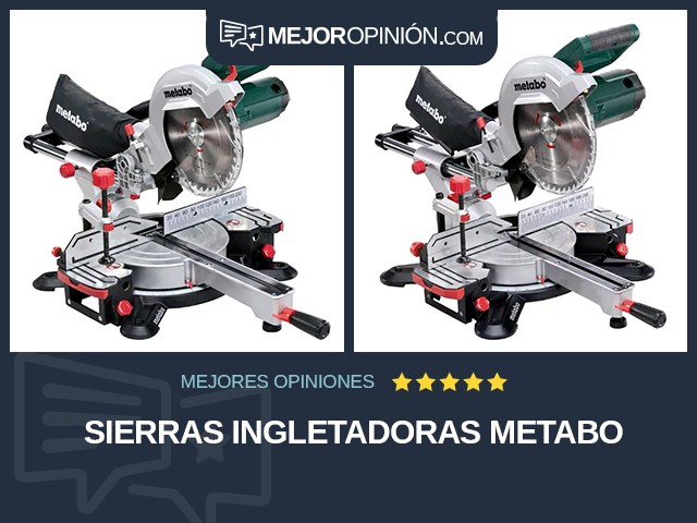 Sierras ingletadoras Metabo