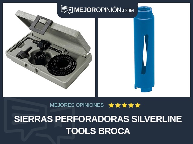 Sierras perforadoras Silverline Tools Broca