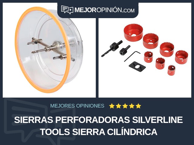Sierras perforadoras Silverline Tools Sierra cilíndrica