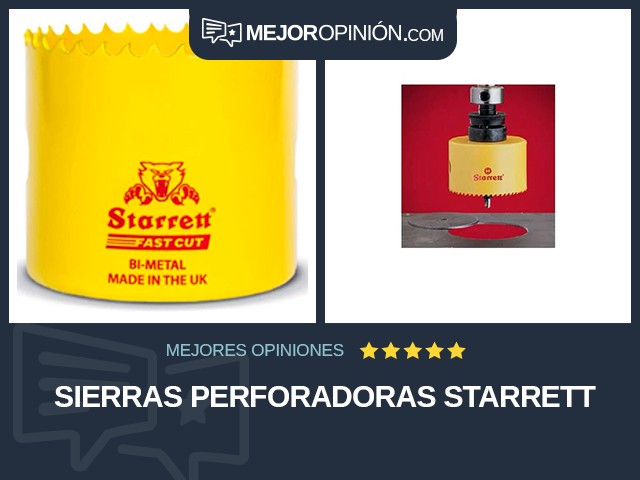 Sierras perforadoras Starrett