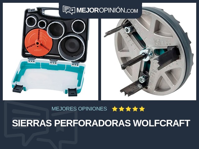 Sierras perforadoras Wolfcraft