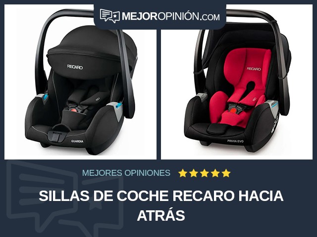 Sillas de coche RECARO Hacia atrás