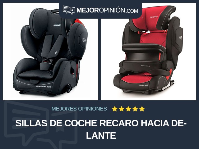 Sillas de coche RECARO Hacia delante