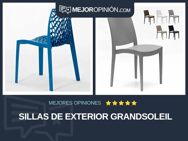 Sillas de exterior Grandsoleil