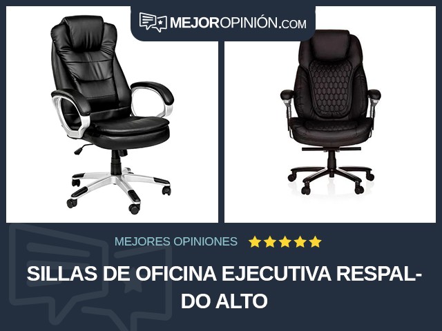 Sillas de oficina Ejecutiva Respaldo alto