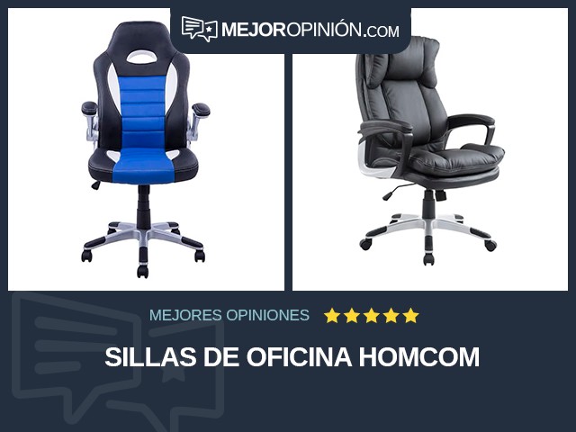 Sillas de oficina HomCom