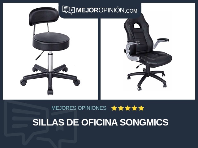 Sillas de oficina Songmics