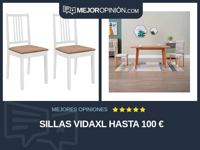 Sillas vidaXL Hasta 100 €