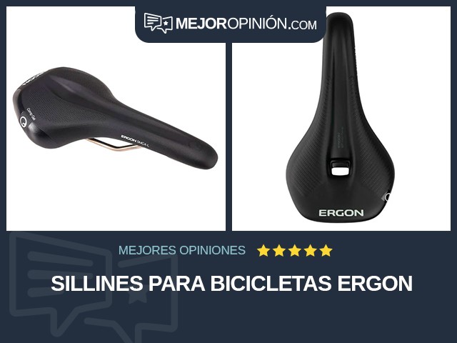 Sillines para bicicletas Ergon