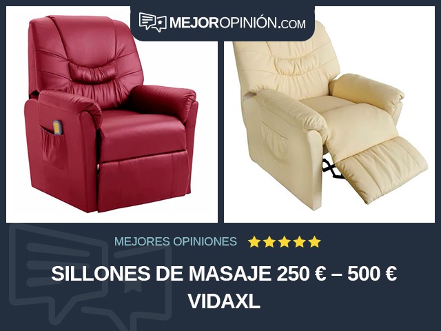 Sillones de masaje 250 € – 500 € vidaXL