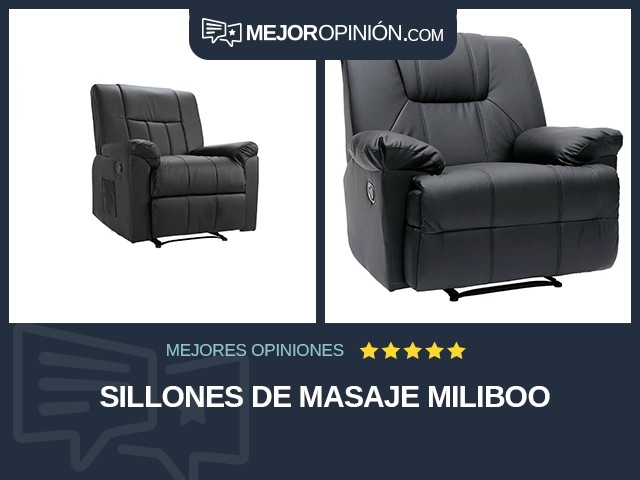 Sillones de masaje Miliboo