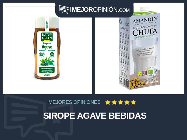 Sirope Agave Bebidas