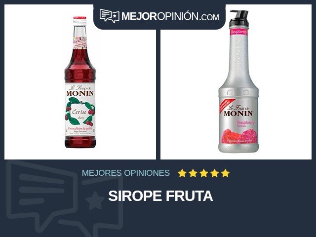 Sirope Fruta