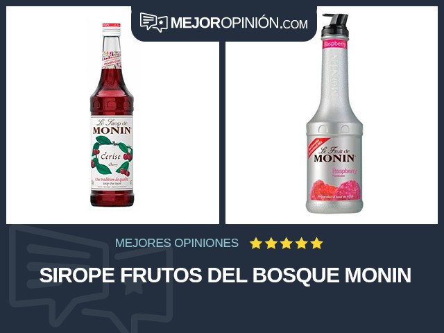 Sirope Frutos del bosque MONIN