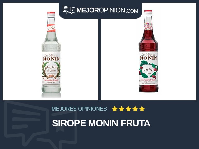 Sirope MONIN Fruta