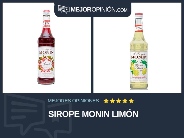 Sirope MONIN Limón