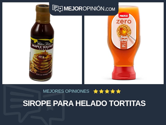 Sirope para helado Tortitas