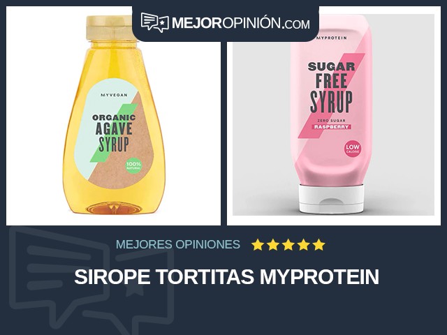 Sirope Tortitas Myprotein