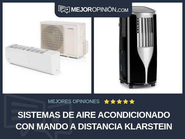 Sistemas de aire acondicionado Con mando a distancia Klarstein