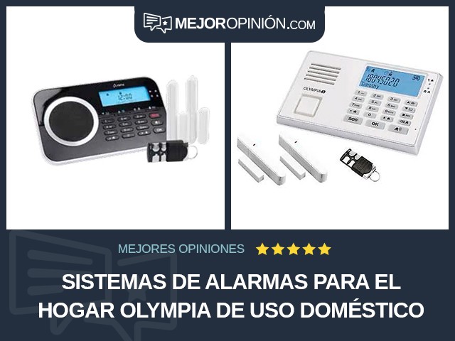 Sistemas de alarmas para el hogar Olympia De uso doméstico