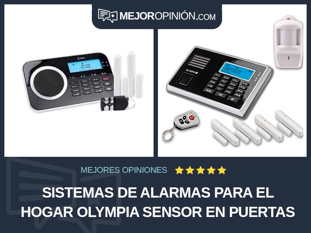 Sistemas de alarmas para el hogar Olympia Sensor en puertas y ventanas