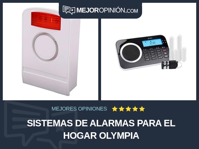 Sistemas de alarmas para el hogar Olympia